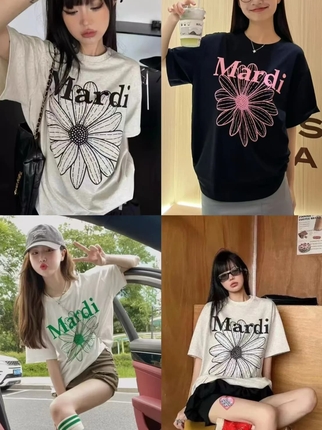 MARDI 花上衣